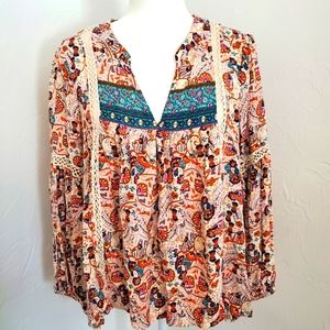 Sundance Catalog Evalina High Low Top